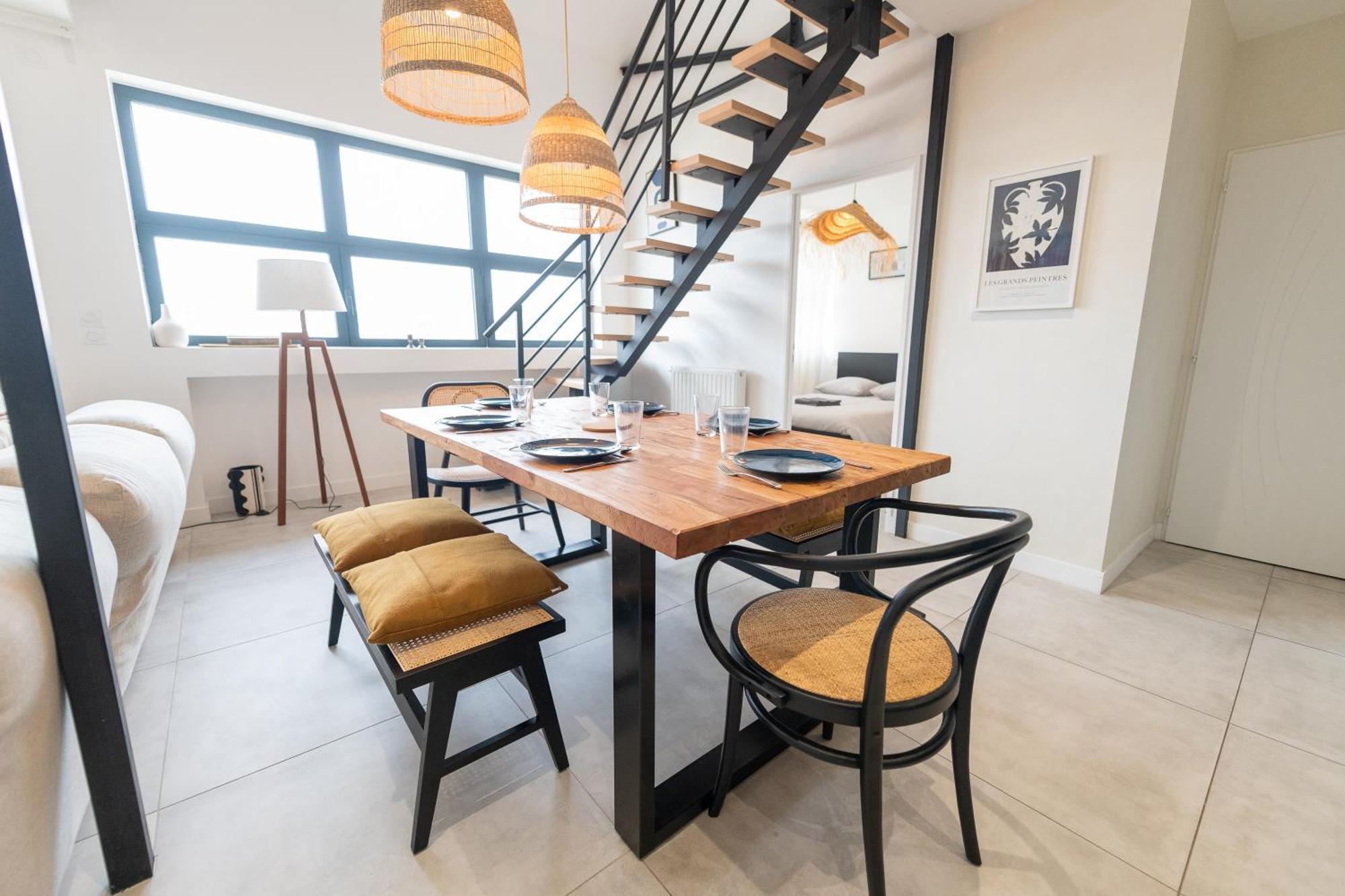 Kasa Madura - Duplex Au Calme Tout Equipe Сент-Етьєн Екстер'єр фото
